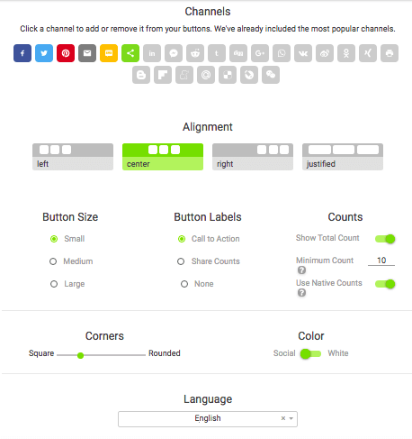 How to Effectively Display Infographics on Your Site 10 Sharethis