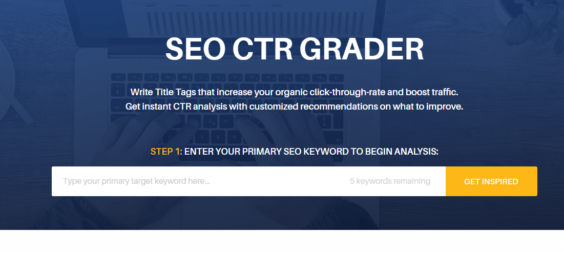 How to Improve Organic Click-Through Rates in 2020 2 seo ctr grader