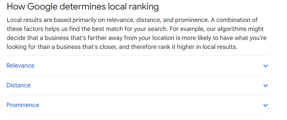local ranking