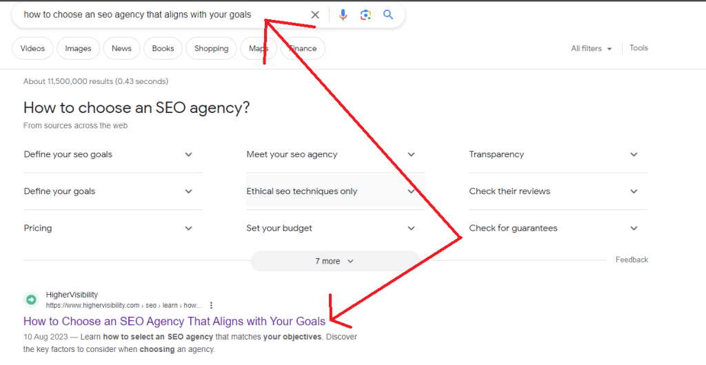 how to choose an seo agency